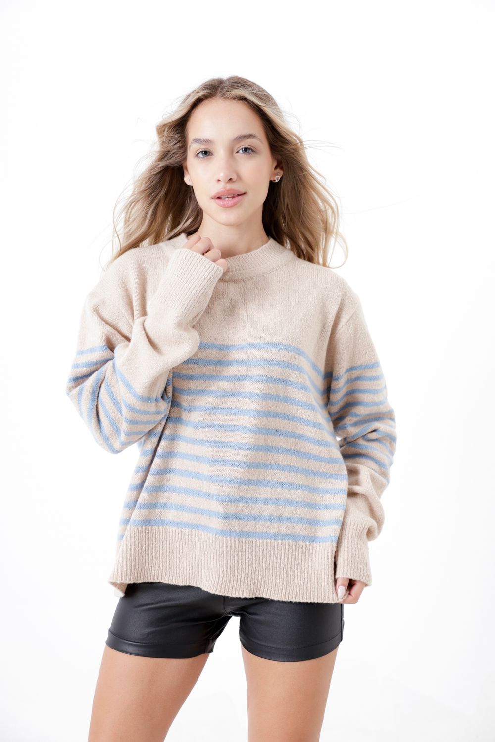 Sweater rayado Mid
