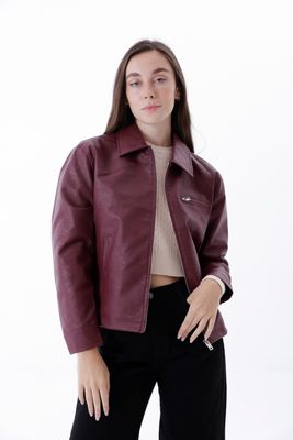 Campera cuero Tina