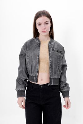 Campera Gastado Bomber Eclipse