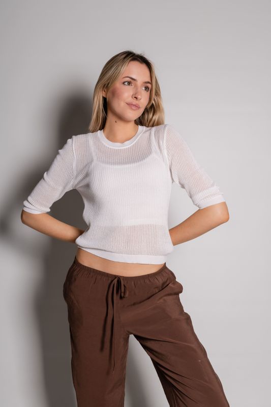 Camiseta calada Sail