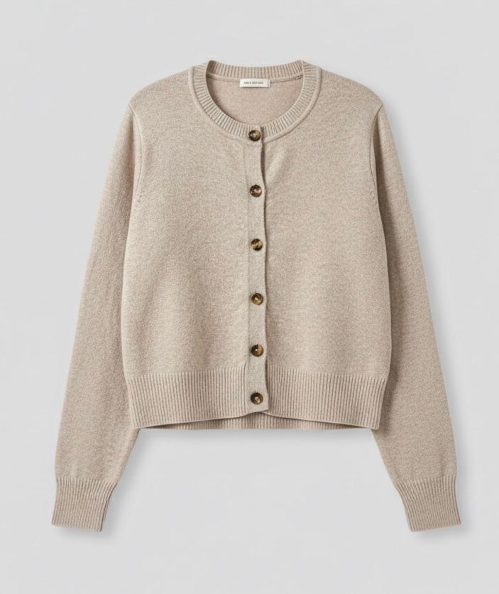 Cardigan redondo Carol