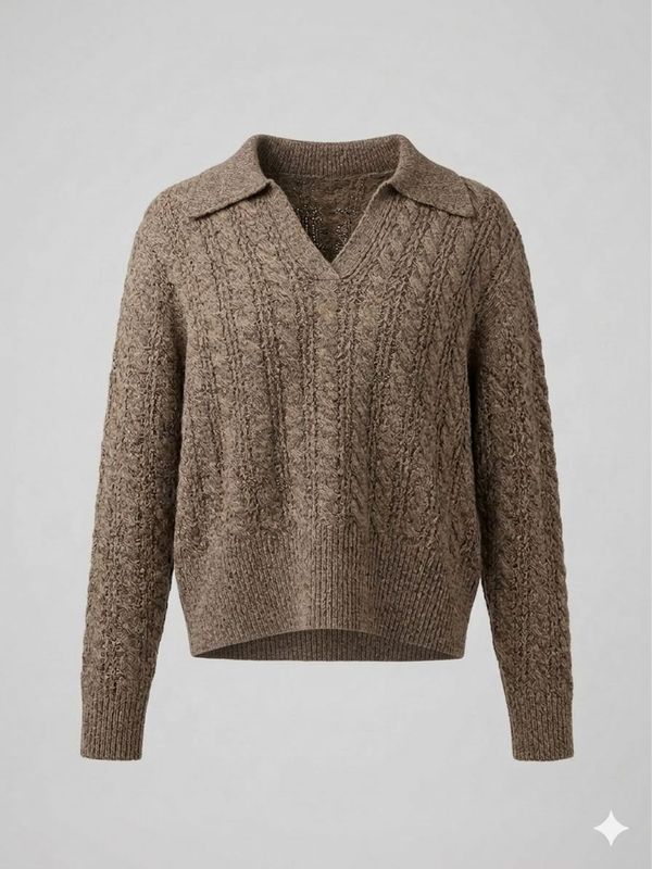 Sweater Trenzado Chomba