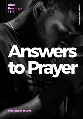 Prayer & Public Worship (6 Studies)