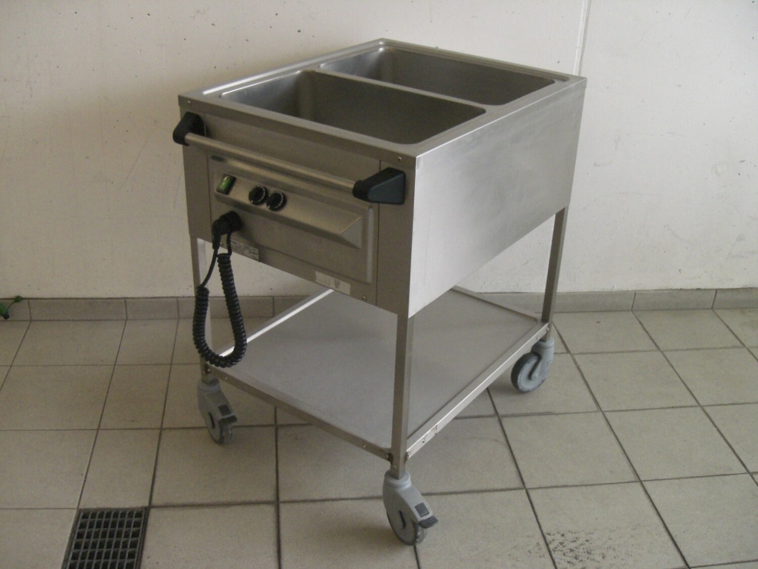 Bain Marie 2er fahrbar