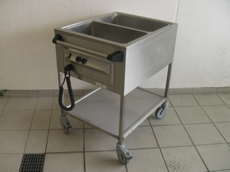 Bain Marie 2er fahrbar