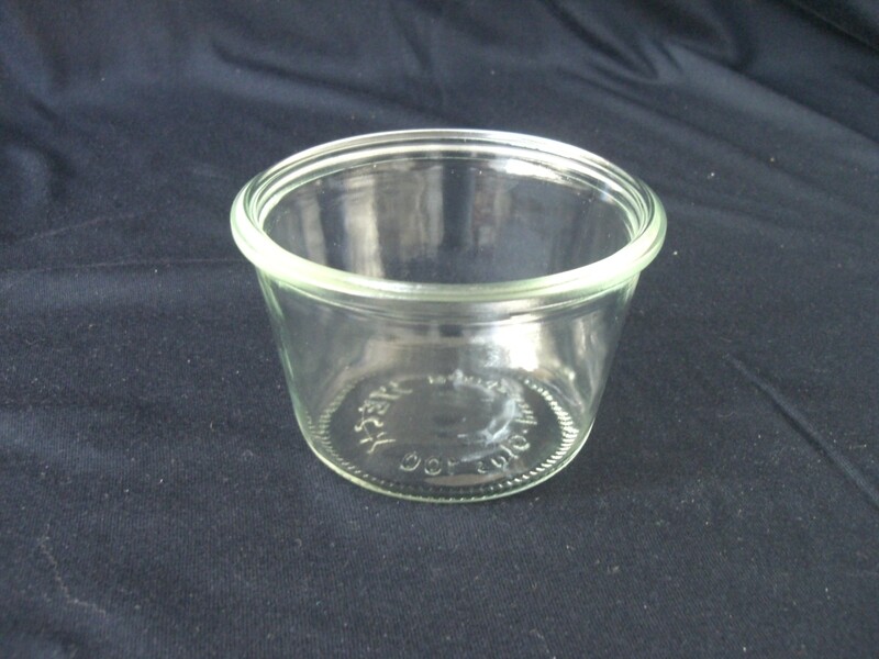 Dessertglas konisch Weck DM 10 cm/ Korb 16 Stk.