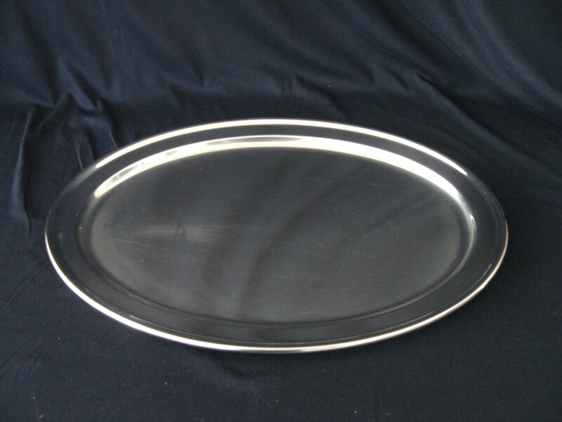 Anrichteplatte oval