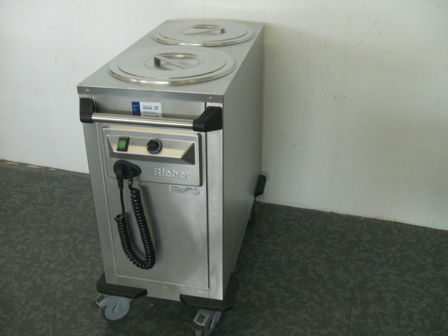 Tellerwärmer Stapler fahrbar