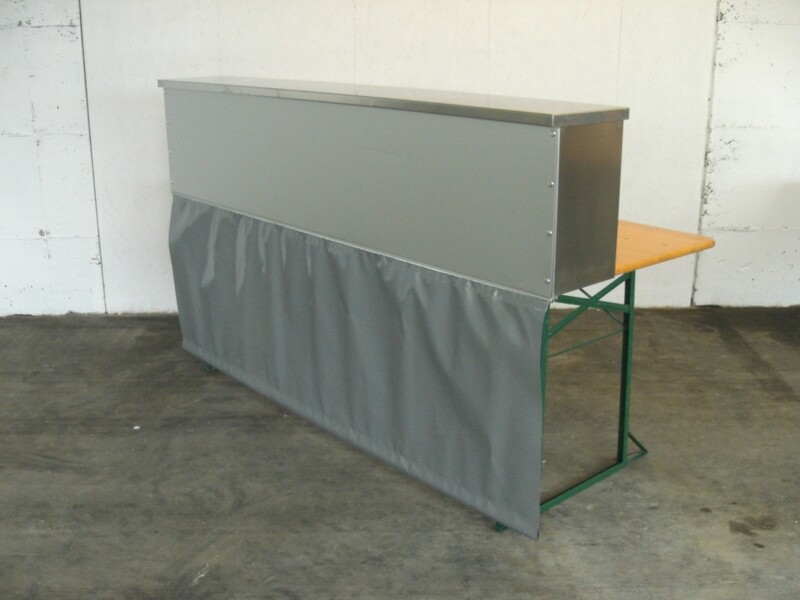 Verkaufs-/Ausschanktheke 80 x 205 cm