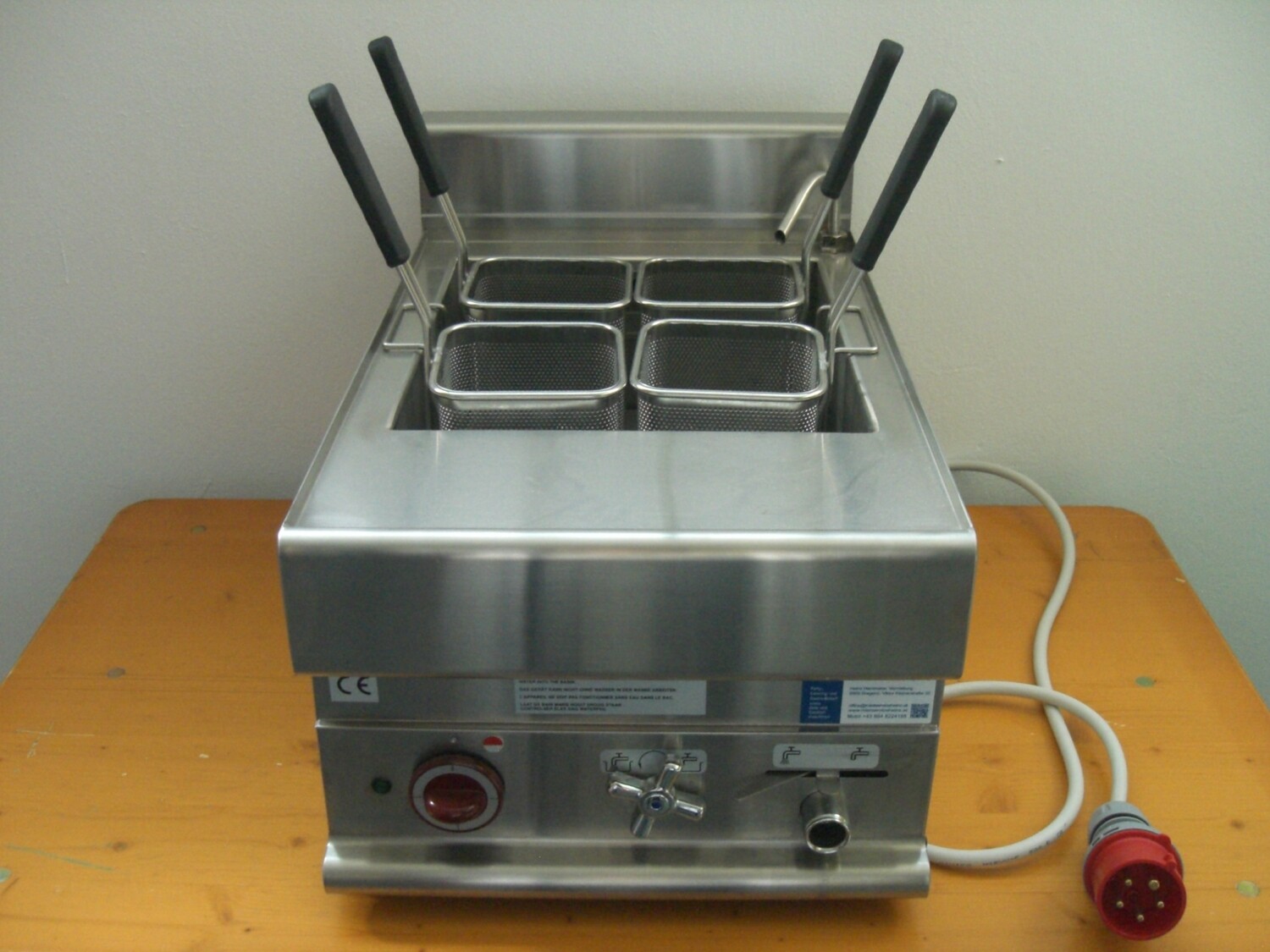 Nudelkocher Tischgerät mit Wasseranschluss