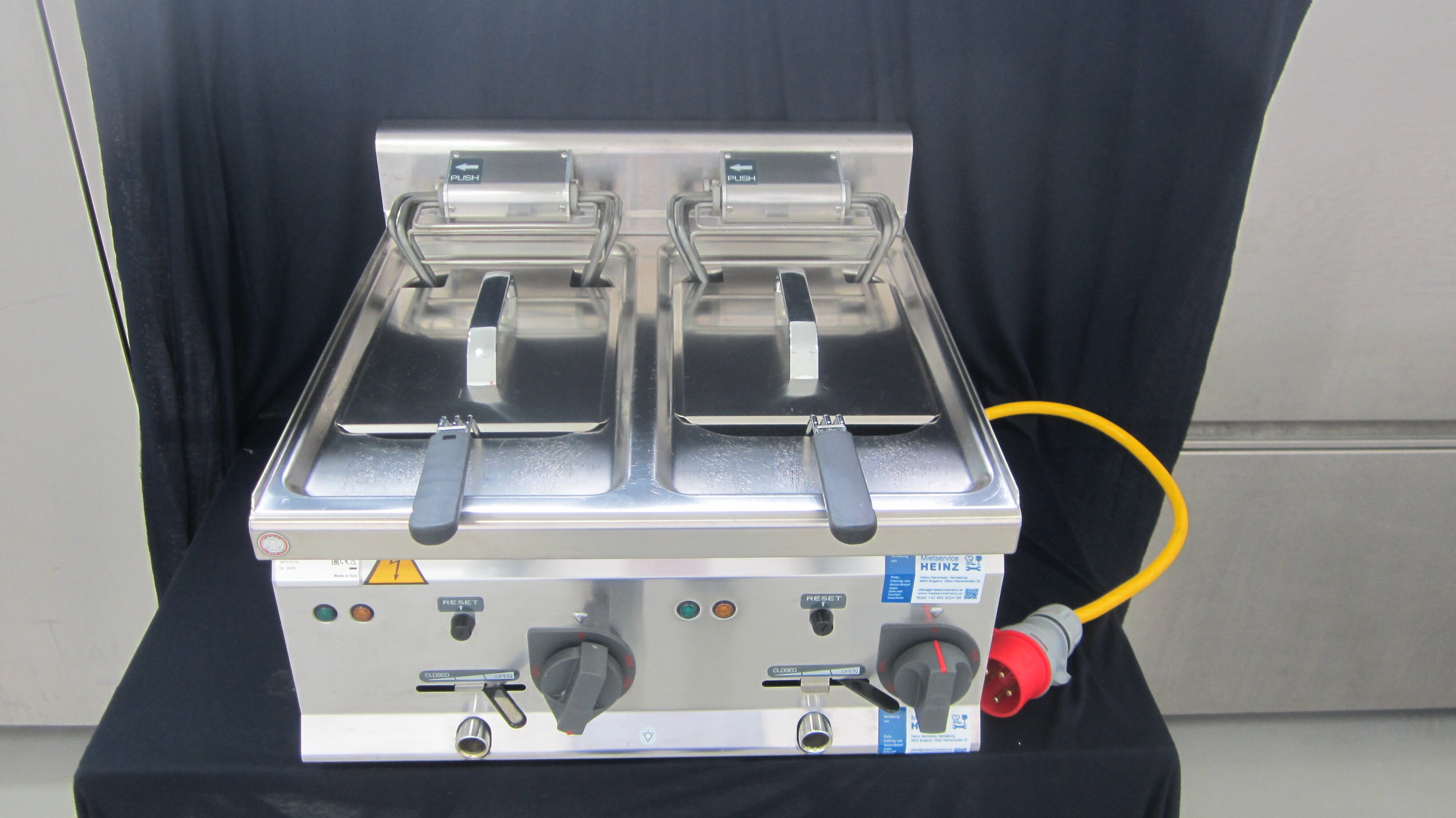 Doppelfritteuse 2 x 10l  Tischgerät