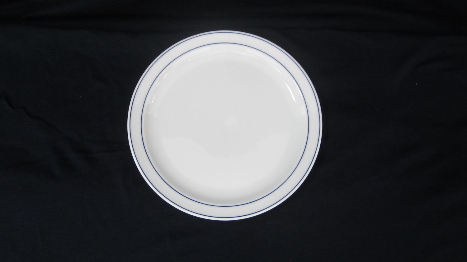 Dessertteller Blaurand