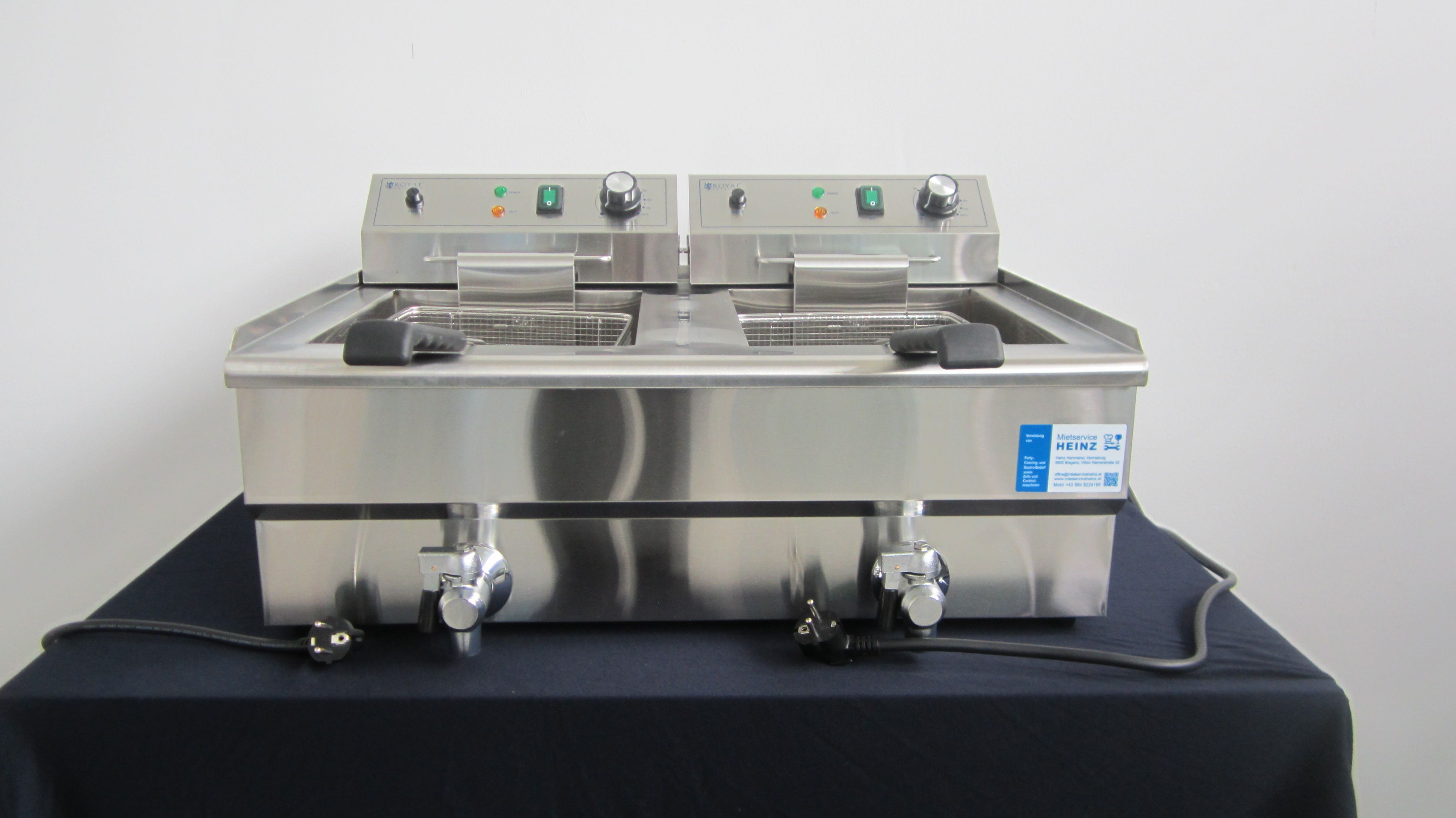 Doppelfritteuse 2 x 13l  Tischgerät