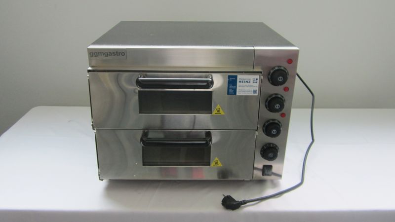 Pizzaofen 2 Fächer Tischgerät