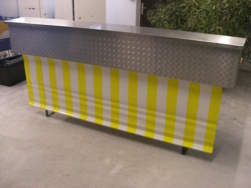 Verkaufs-/Ausschanktheke 75 x 225 cm Verkaufs-/Ausschanktheke 75 x 225 cm