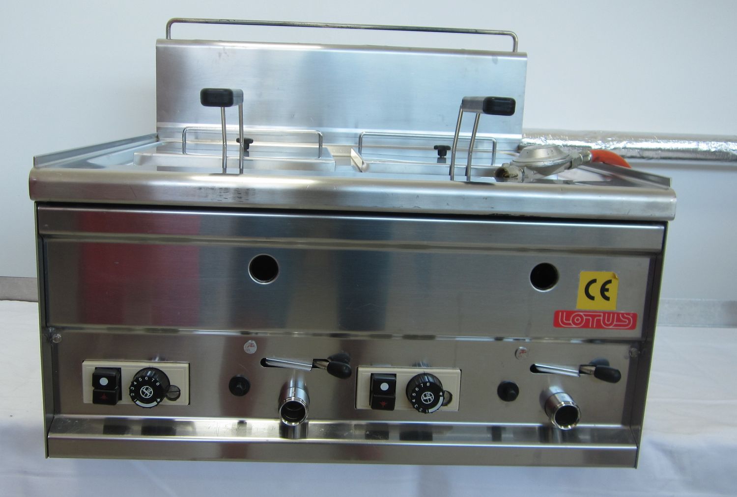 Gasfritteuse 2 x 6 l Tischgerät