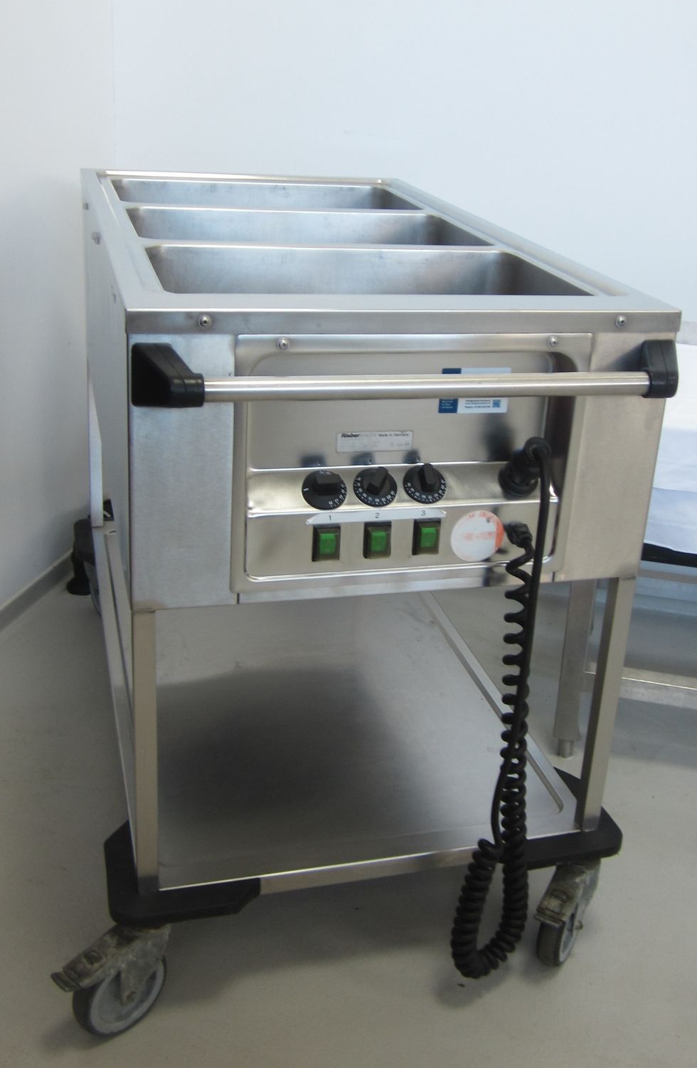Bain Marie 3er fahrbar