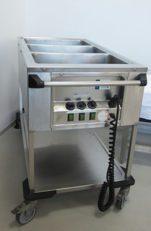 Bain Marie 3er fahrbar