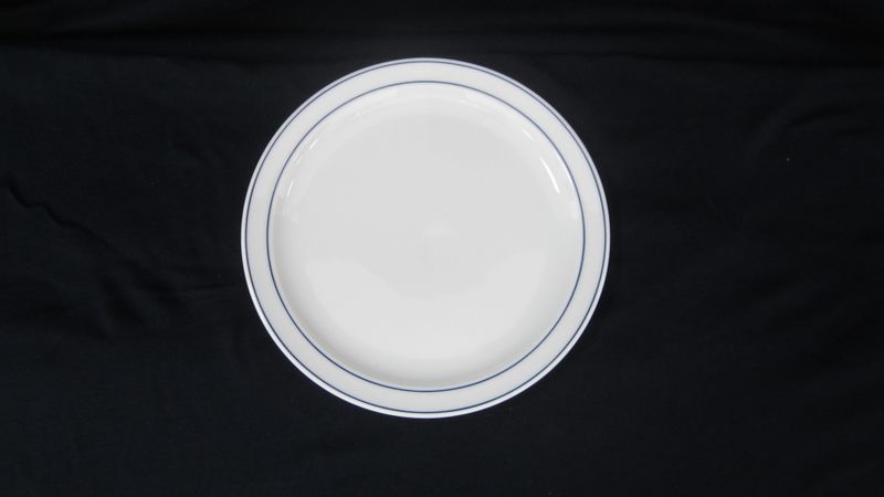 Dessertteller Blaurand