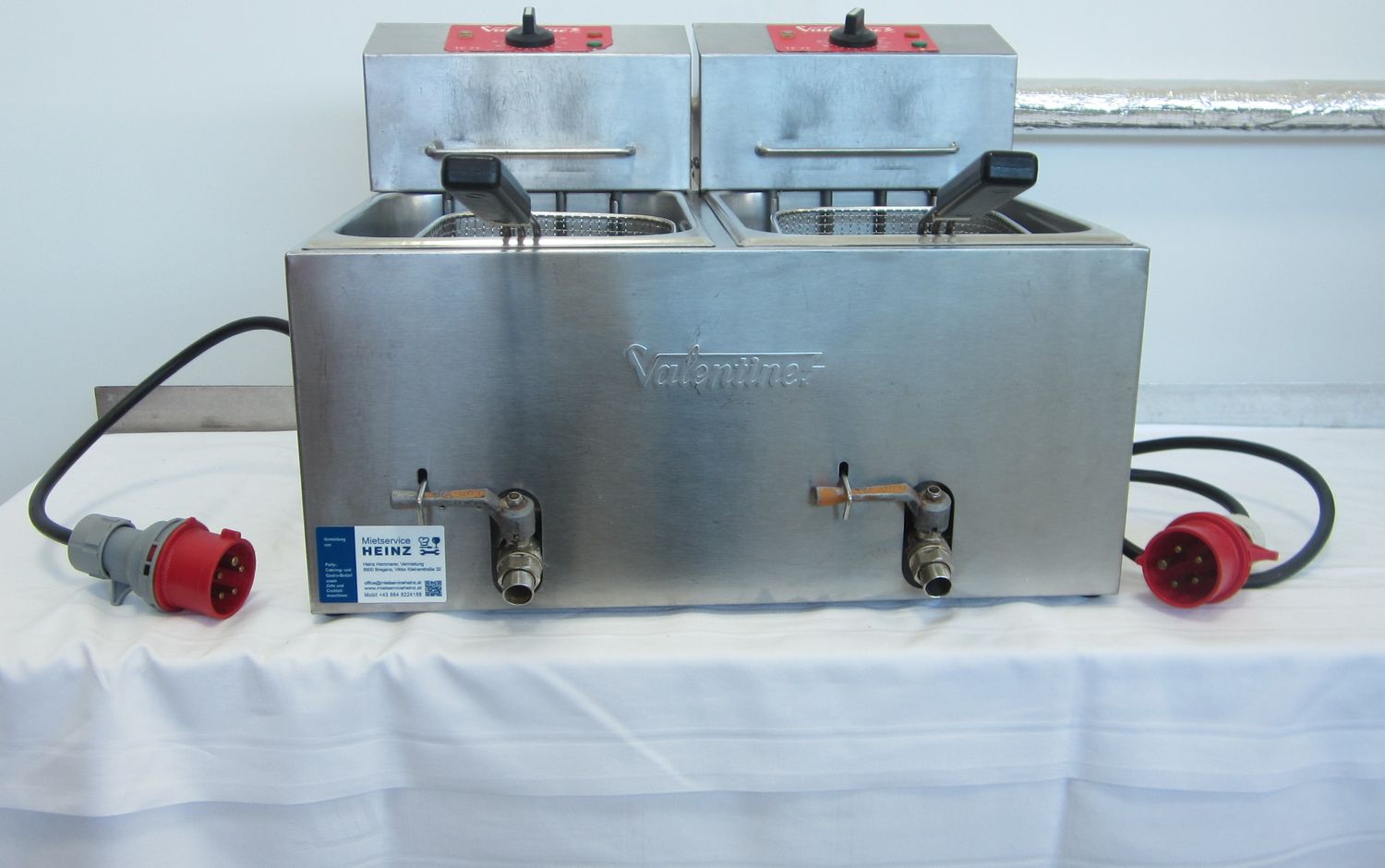 Doppelfritteuse 2 x 7l  Tischgerät