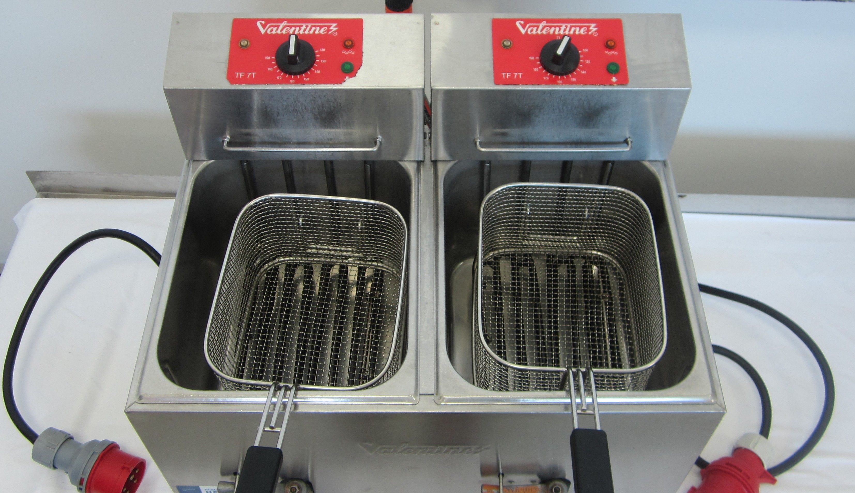 Doppelfritteuse 2 x 7l  Tischgerät
