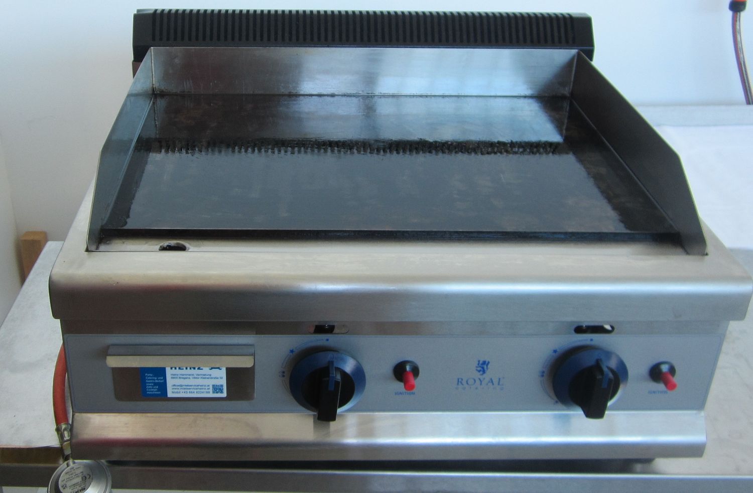 Grillplatte Propangas 40 x 60 cm