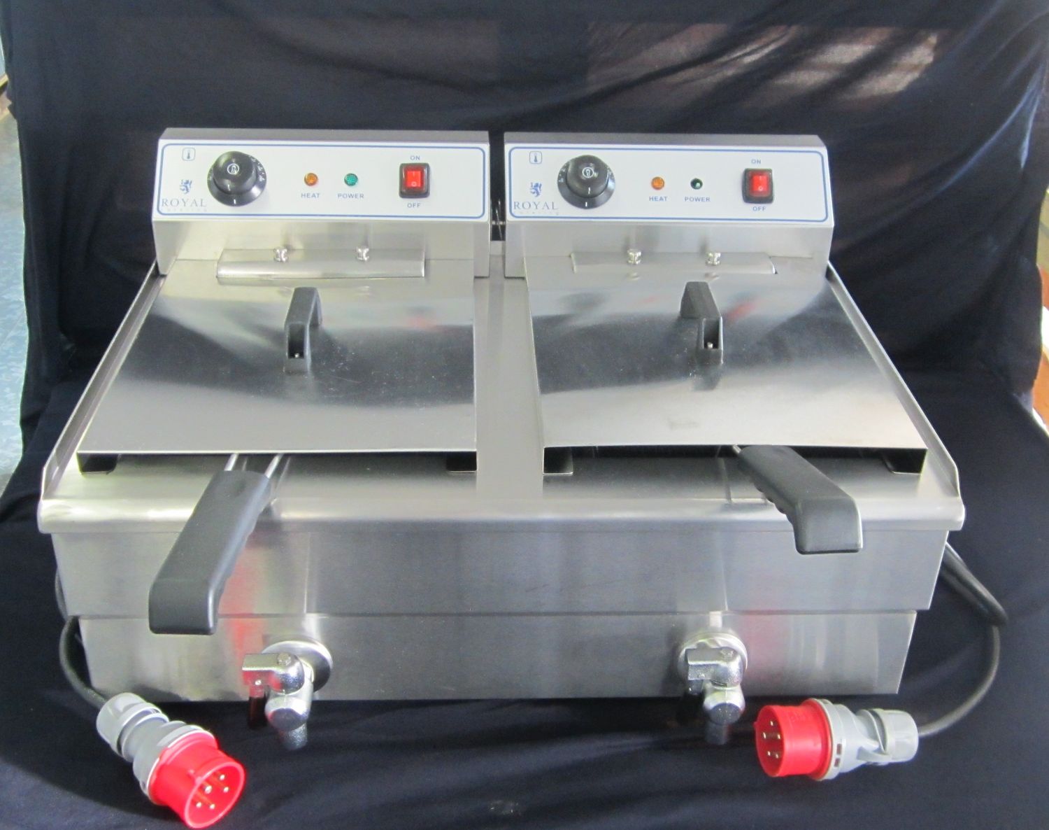 Doppelfritteuse 2 x 13l  Tischgerät