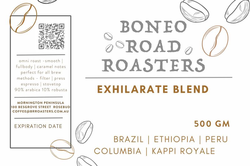 Coffee Beans - Boneo Road Roasters (500gm)