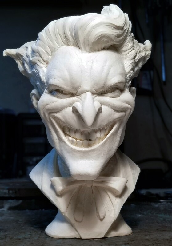 Animated Joker Bust