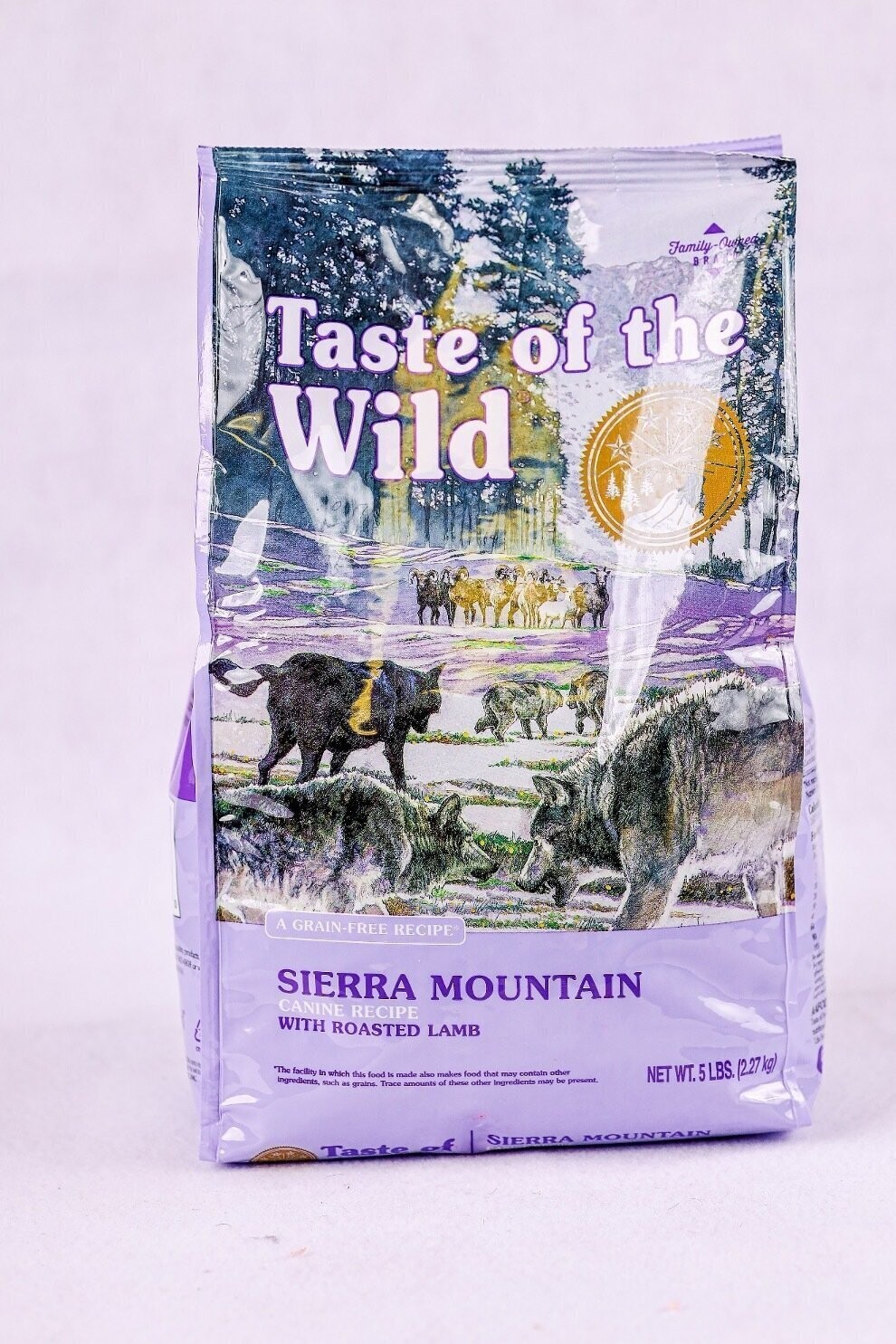 Taste of the top wild sierra mountain