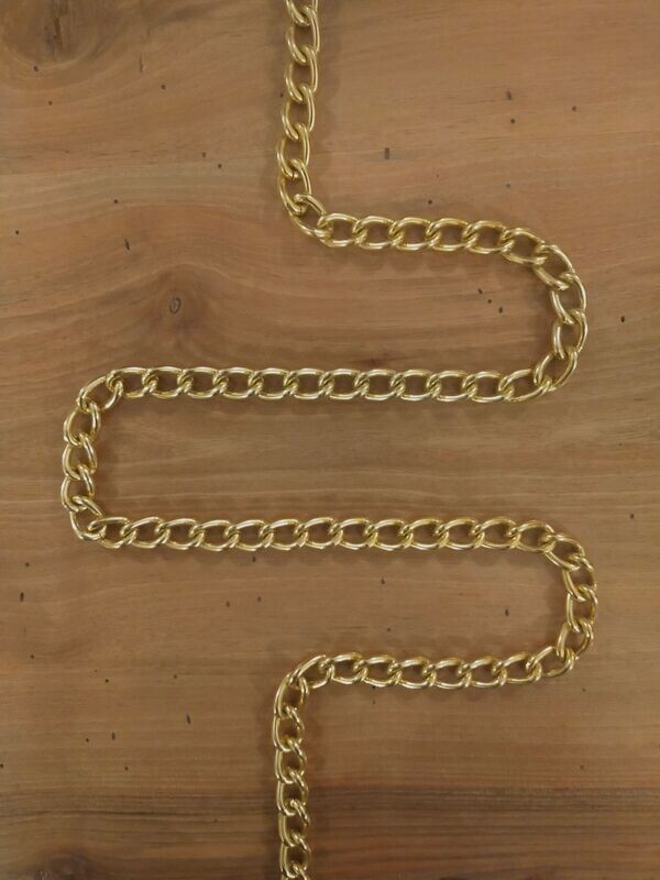 Catena anelli girati mm. 17