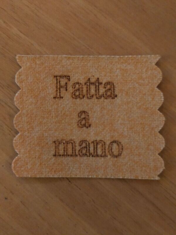 Etichette Handmade