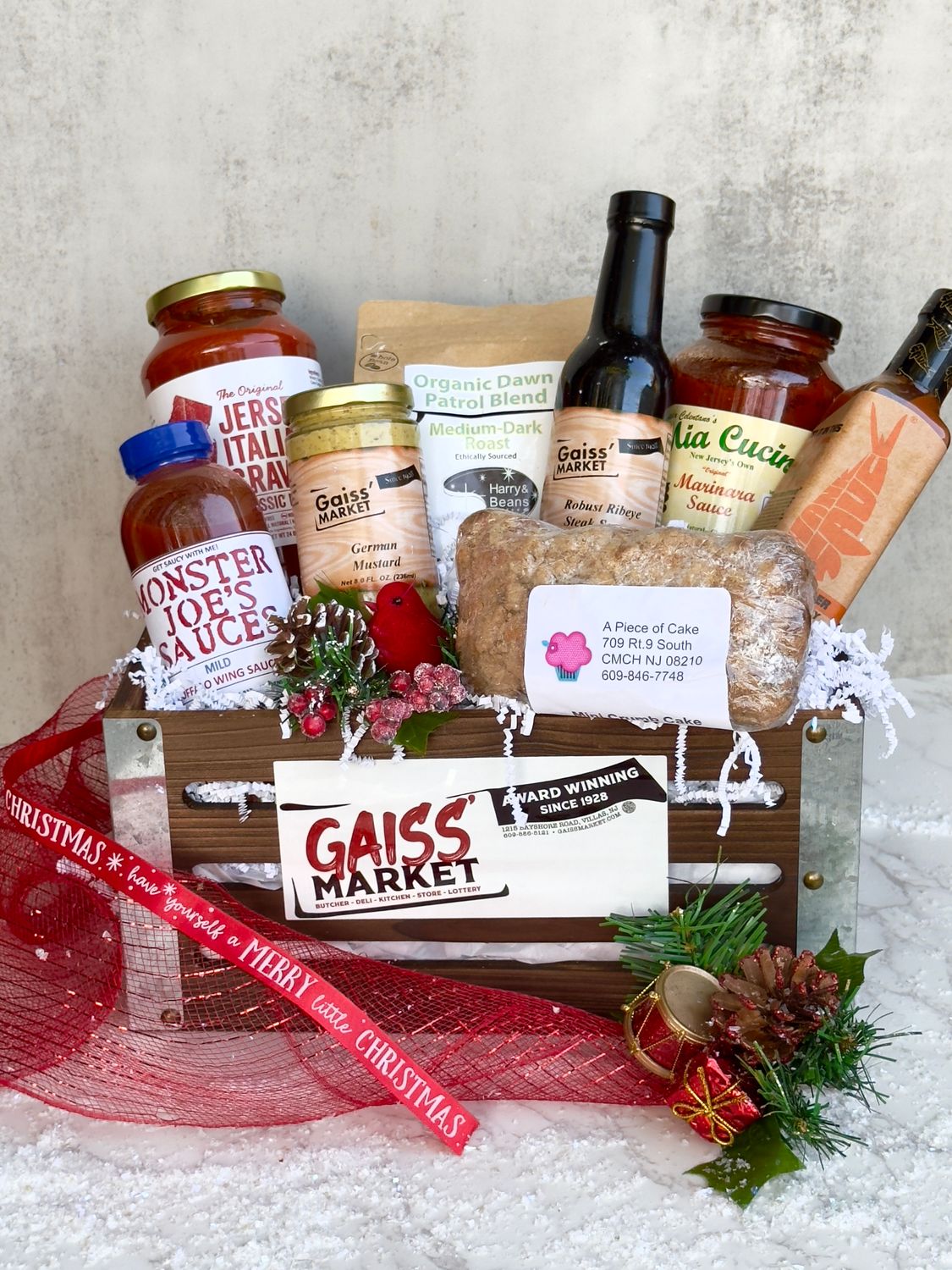 Local Jersey Gift Basket