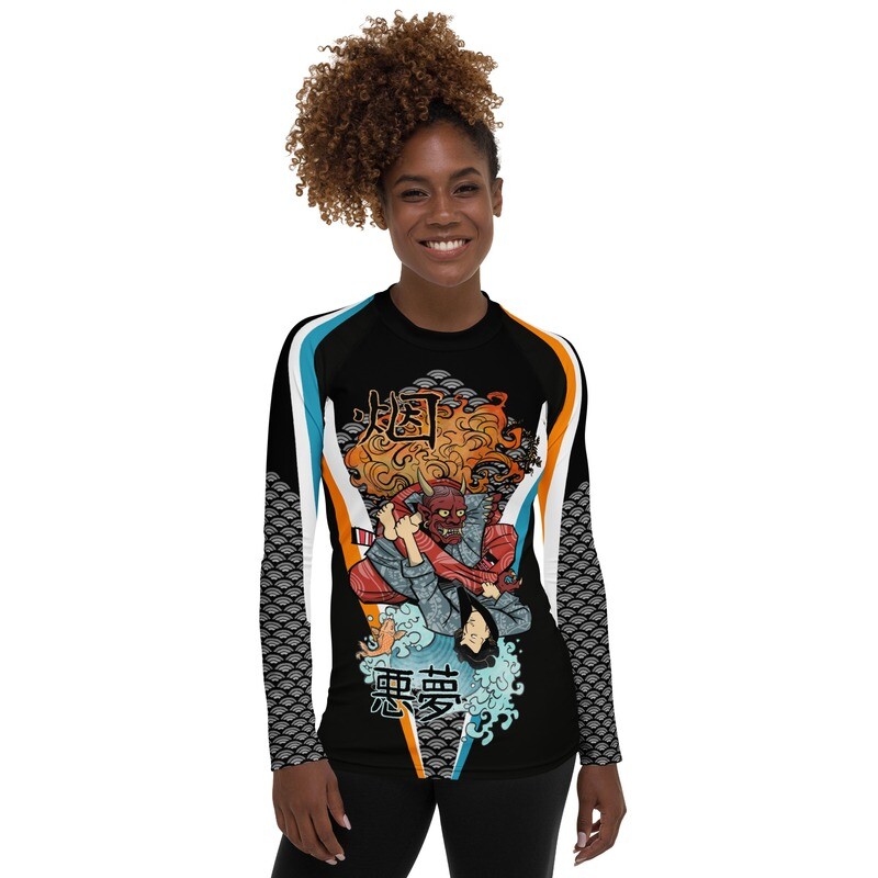 Be Nightmare Women&#39;s Rash Guard