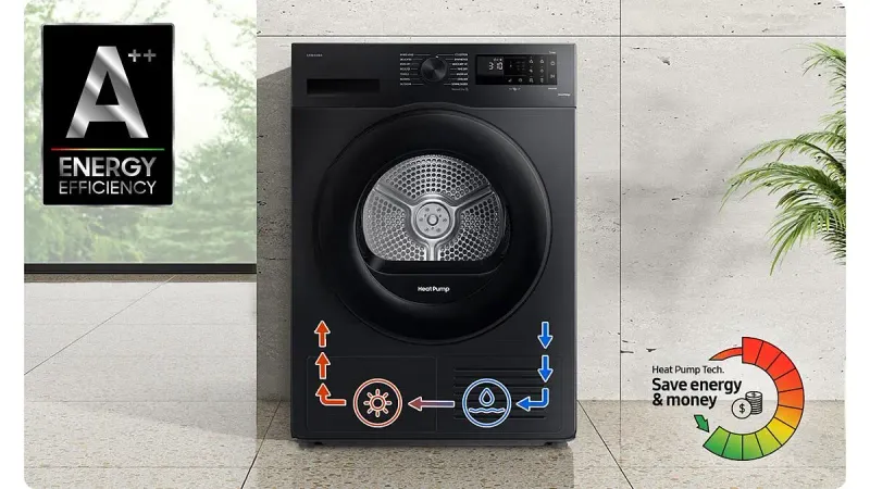 SECHE LINGE FRONTAL A CONDENSATION CONNECTE 8KG SAMSUNG