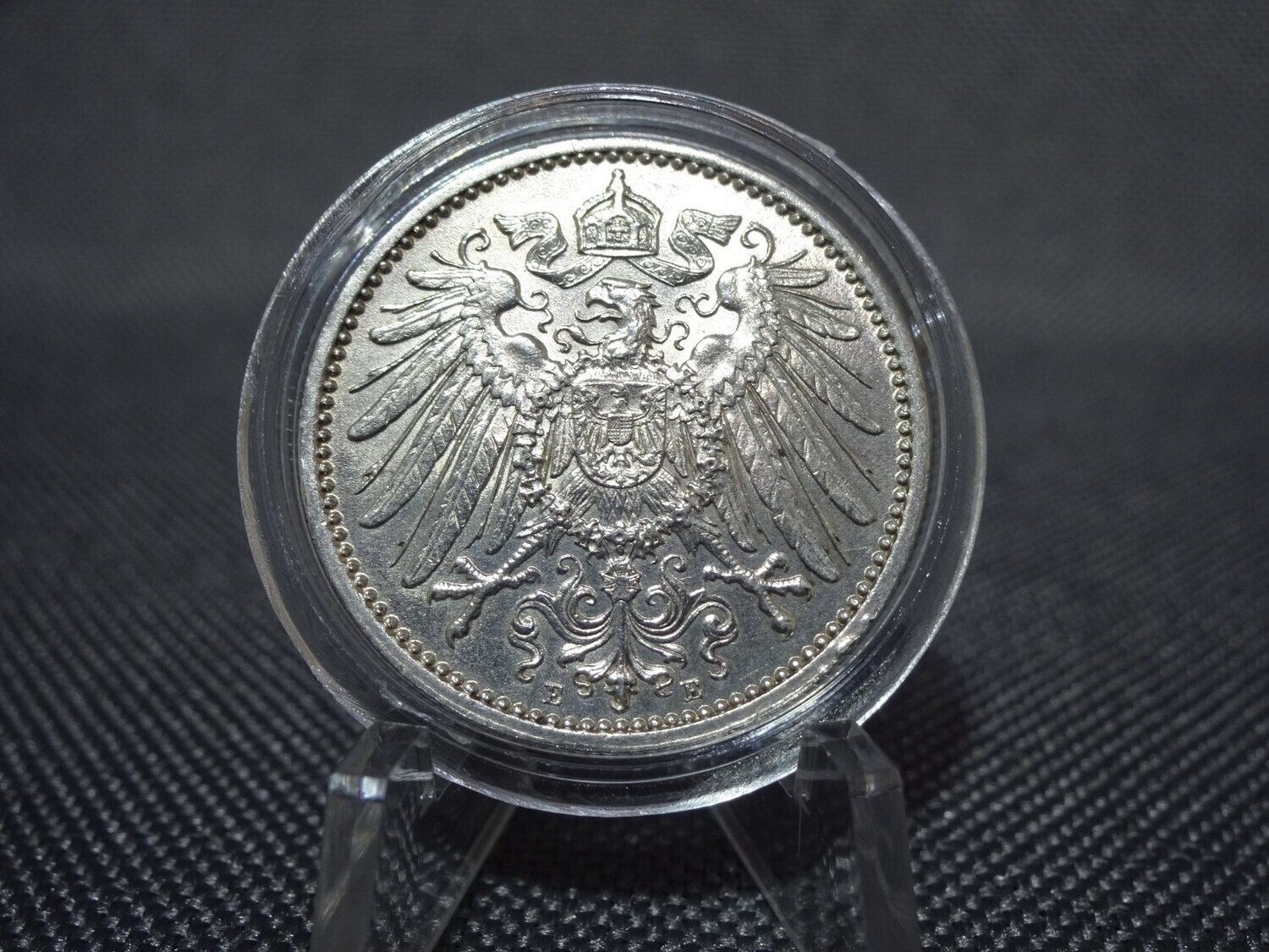 Silbermünze Deutsches Kaiserreich 1914 E 1 Mark Muldenhütten Silbermünze Deutsches Kaiserreich 1914 E 1 Mark Muldenhütten