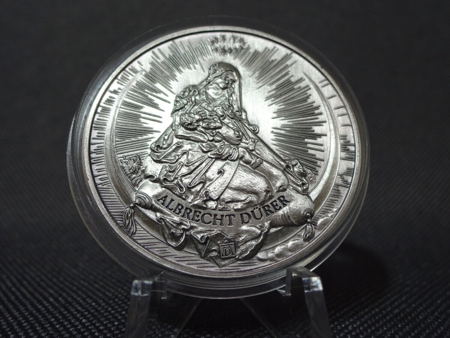 Silbermedaille 1982 Nürnberg Deutschland Weihnachtstaler Albrecht Dürer Maria Jesus Silbermedaille 1982 Nürnberg Deutschland Weihnachtstaler Albrecht Dürer Maria Jesus