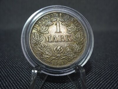 Silbermünze Deutsches Kaiserreich 1911 A 1 Mark Patina (1.) Silbermünze Deutsches Kaiserreich 1911 A 1 Mark Patina (1.)