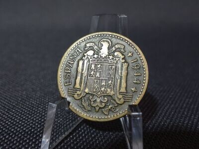 Münze Spanien 1944 1 Peseta Espana Franco