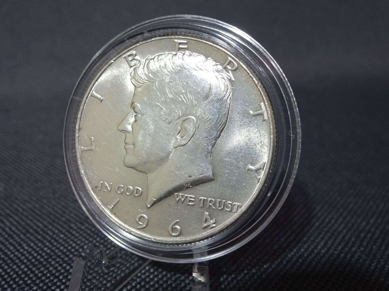 Silbermünze USA 1964 Half Dollar 1/2 $ 50 Cent John F. Kennedy