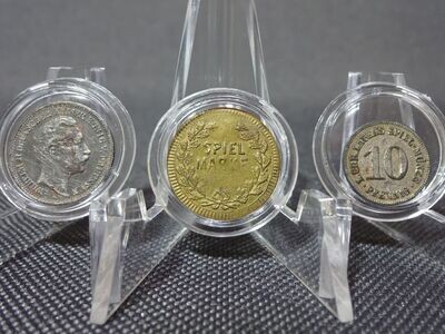 Wertmarken, Jetons & Spielgeld