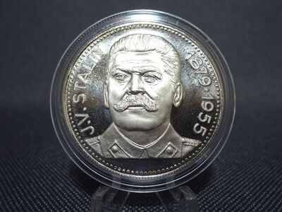 Medaille Russland Sowjetunion UdSSR CCCP Josef Stalin Kommunist 1879 - 1955 Medaille Russland Sowjetunion UdSSR CCCP Josef Stalin Kommunist 1879 - 1955