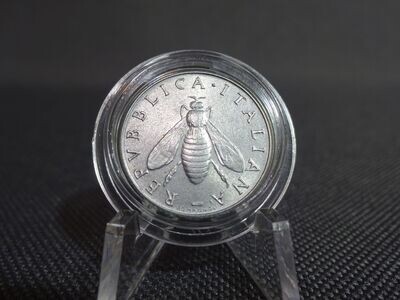 Münze Italien 1958 2 Lire Honigbiene Rarität SEHR SELTEN (1.) Münze Italien 1958 2 Lire Honigbiene Rarität SEHR SELTEN (1.)
