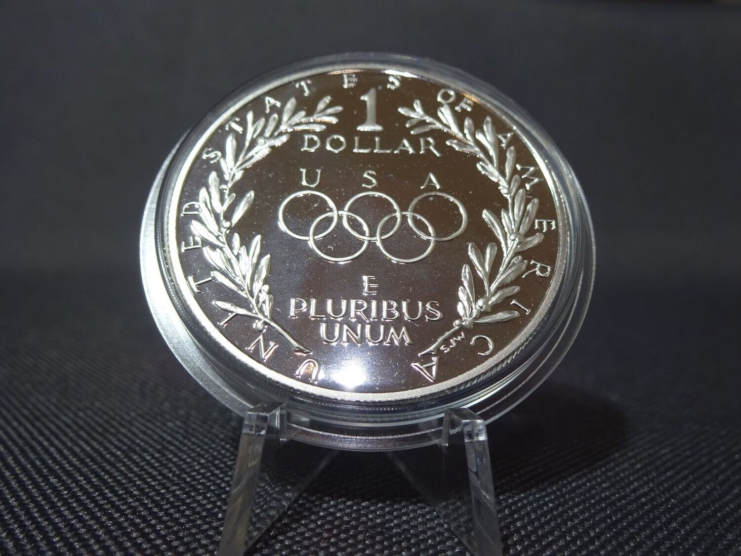 Silbermünze USA 1988 S 1 Dollar Olympiad Liberty PP Proof