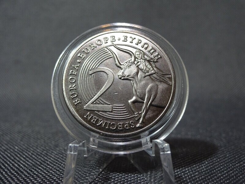 Probemünze Deutschland 2 Euro Probe Hessen Europa Specimen