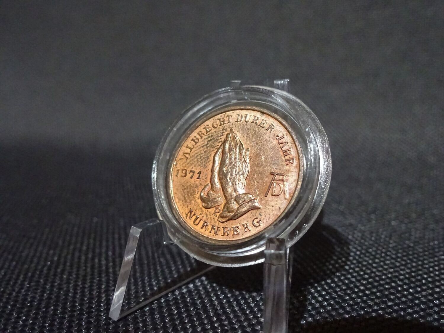 Medaille Deutschland 1971 Albrecht Dürer Jahr Betende Hände Nürnberg