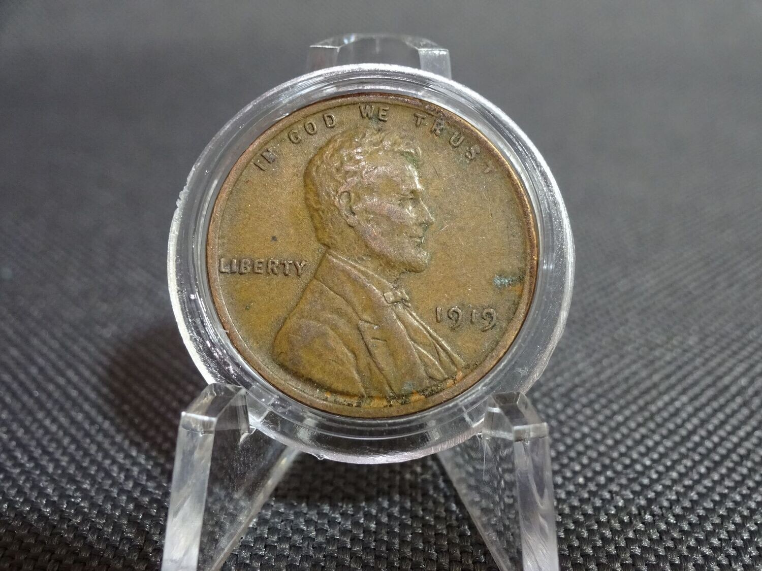 Münze USA 1919 1 Cent Lincoln Wheat Penny Münze USA 1919 1 Cent Lincoln Wheat Penny