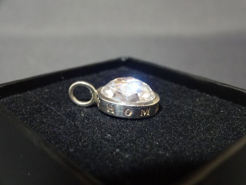 Silberanhänger Thomas Sabo Zirkonia Anhänger für Halskette 925-Silber