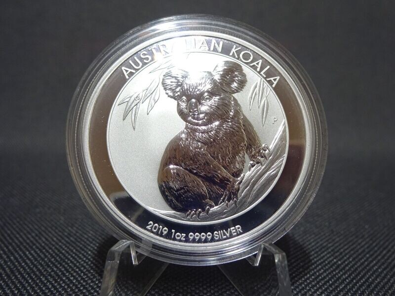 Silbermünze Australien Koala 2019 1 Dollar 1 Oz Unze Silbermünze Australien Koala 2019 1 Dollar 1 Oz Unze
