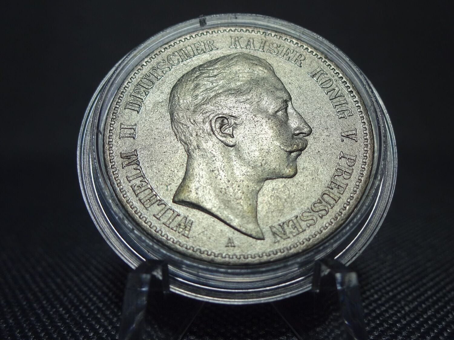 Silbermünze Deutsches Kaiserreich 1899 A 2 Mark Wilhelm II. König Preussen